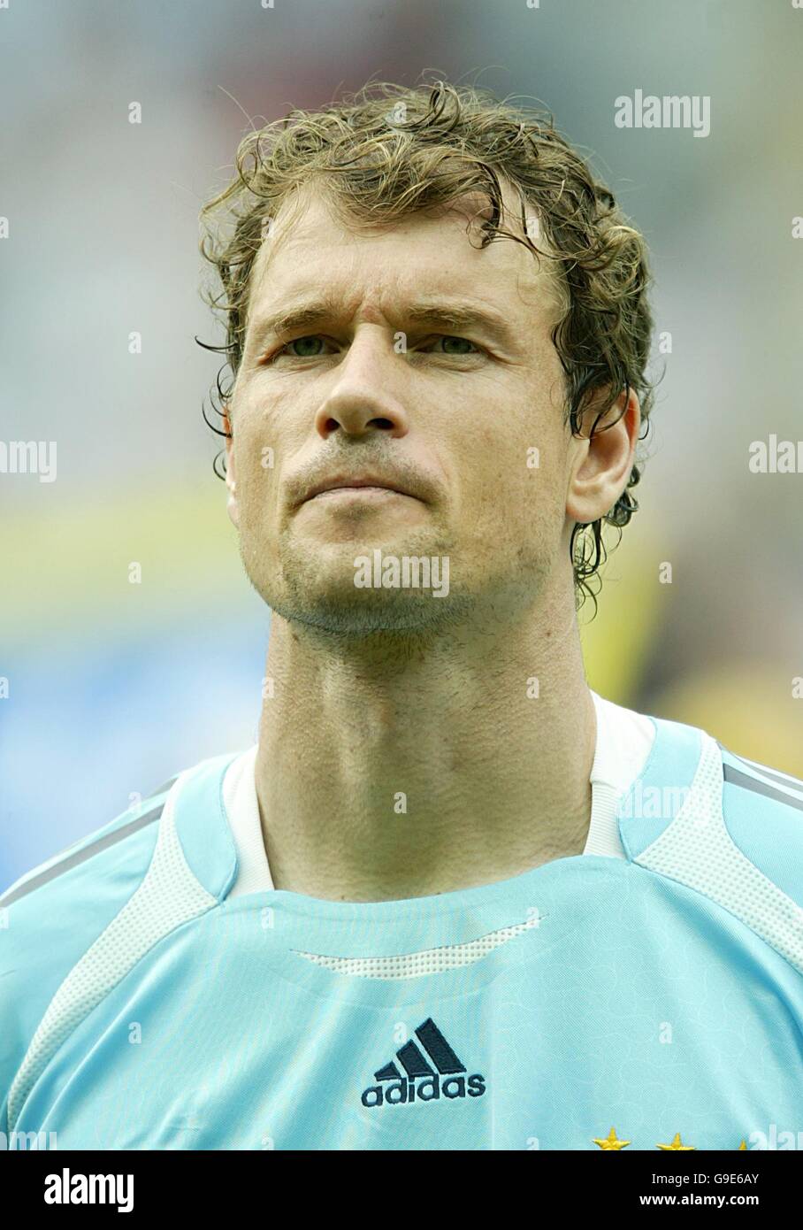 Fußball - FIFA Fußball-Weltmeisterschaft Deutschland 2006 - Viertelfinale - Deutschland gegen Argentinien - Olympiastadion. Jens Lehmann, Deutschland Stockfoto