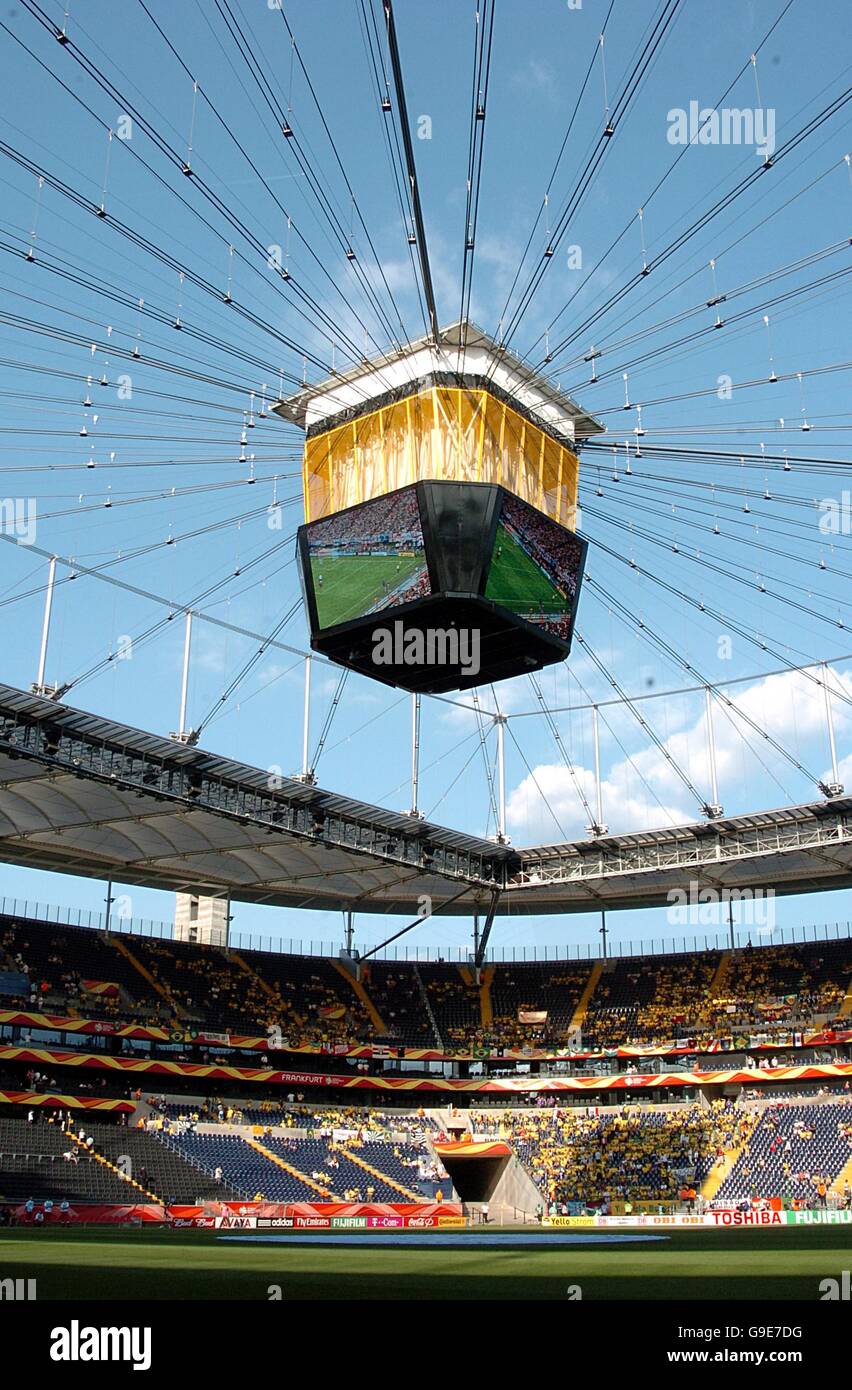 Fußball - 2006 FIFA World Cup Deutschland - Viertel Finale - Brasilien / Frankreich - Commerzbank-Arena Stockfoto