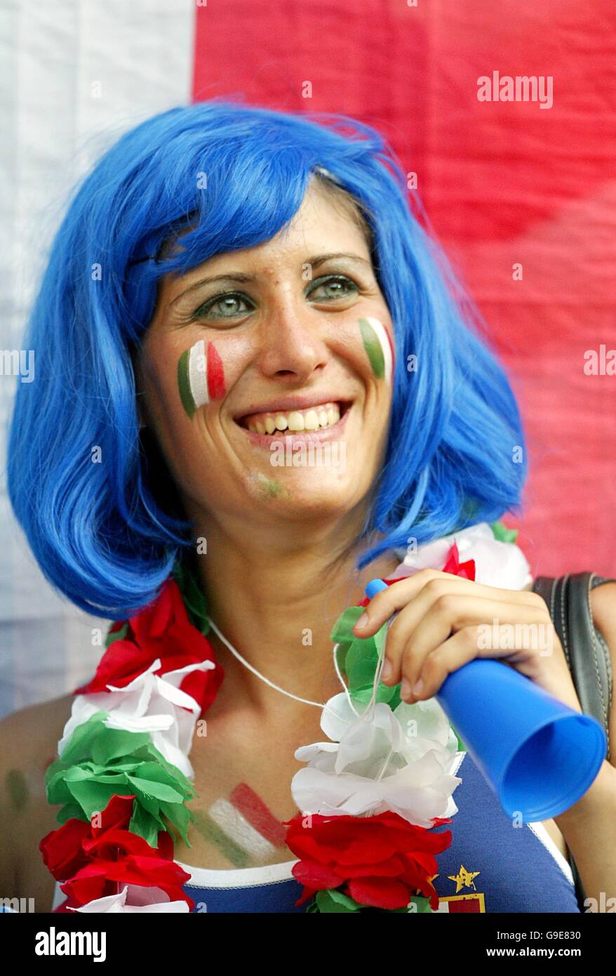 Fußball - 2006 FIFA World Cup Germany - Semi Final - Deutschland / Italien - Signal-Iduna-Park Stockfoto