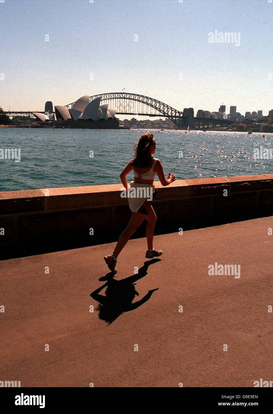 Sydney 2000 Olympics - Sydney Harbour Vorschau Stockfoto