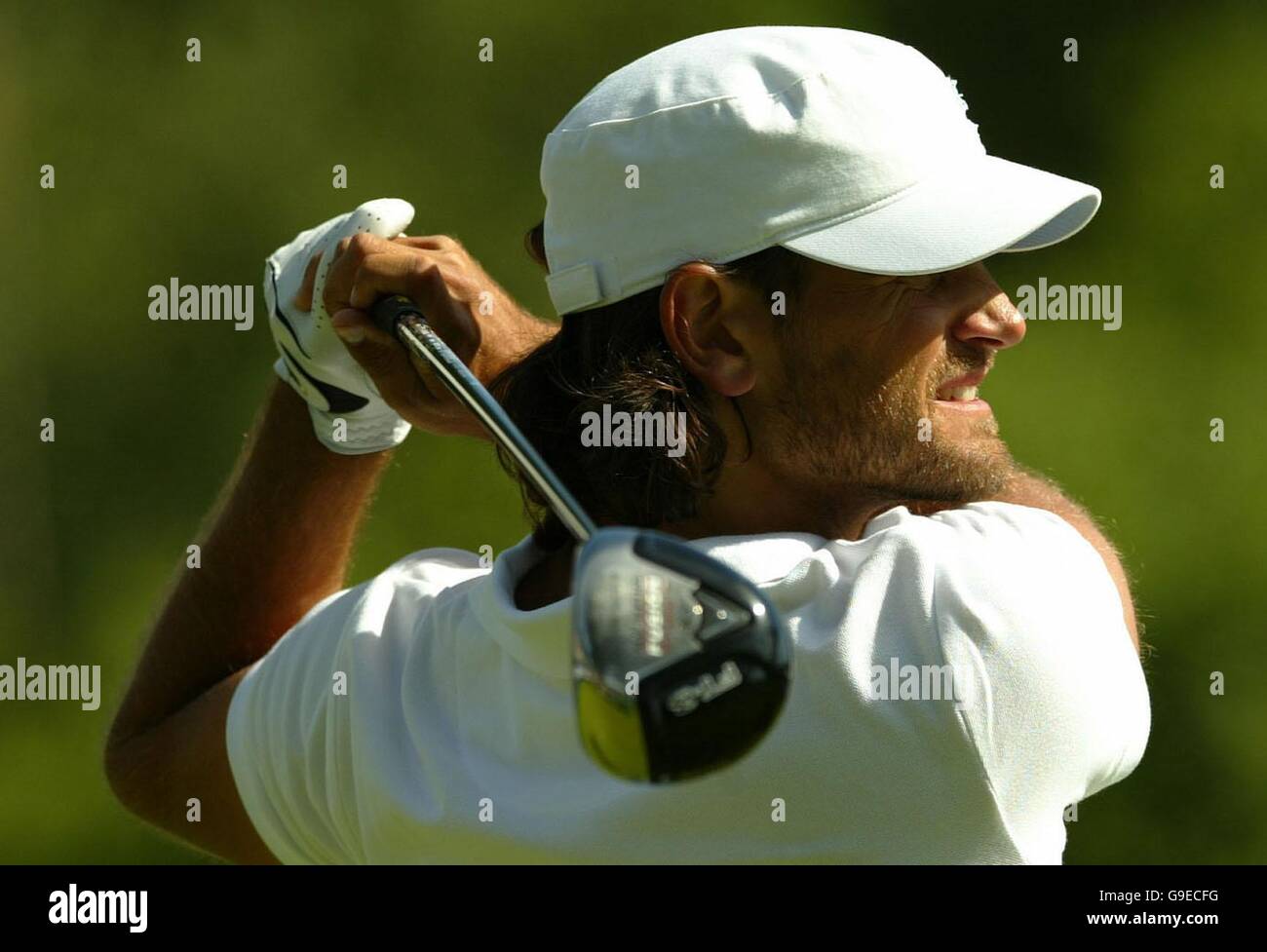 Johan Edfors am 18. am zweiten Tag bei der Barclays Scottish Open in Loch Lomond.Press Verein Photo.Friday Juli 14,2006.Photo Kredit: David Cheskin/PA Stockfoto