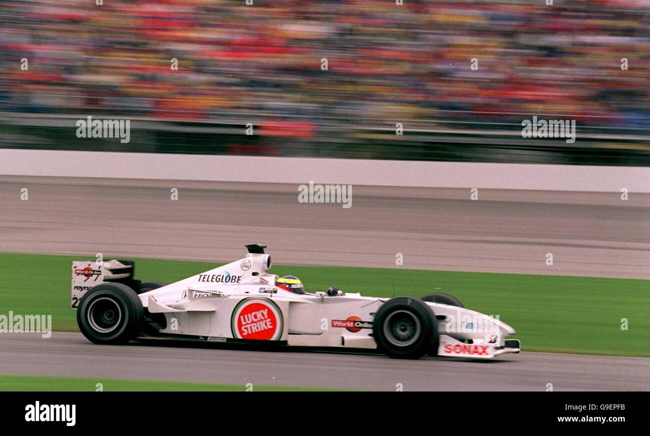 Formel-1-Autorennen - Großer Preis Der Vereinigten Staaten. Ricardo Zonta auf dem Weg zum 6. Platz Stockfoto