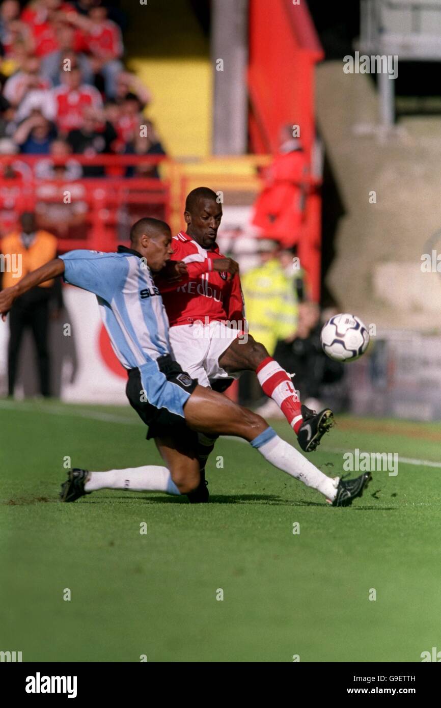 Fußball - FA Carling Premiership - Charlton Athletic gegen Coventry City Stockfoto