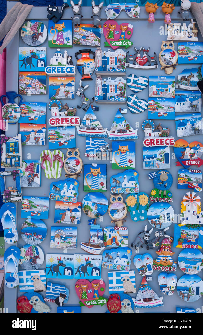 Rhodos Griechenland Kühlschrankmagnet - 3D Souvenir Magnet 7,5x5,5cm