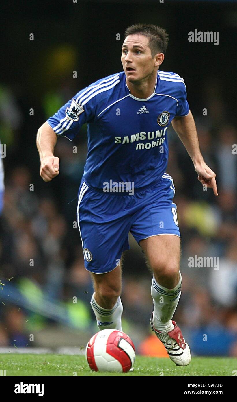 Fußball - FA Barclays Premiership - Chelsea / Manchester City - Stamford Bridge. Frank Lampard, Chelsea Stockfoto