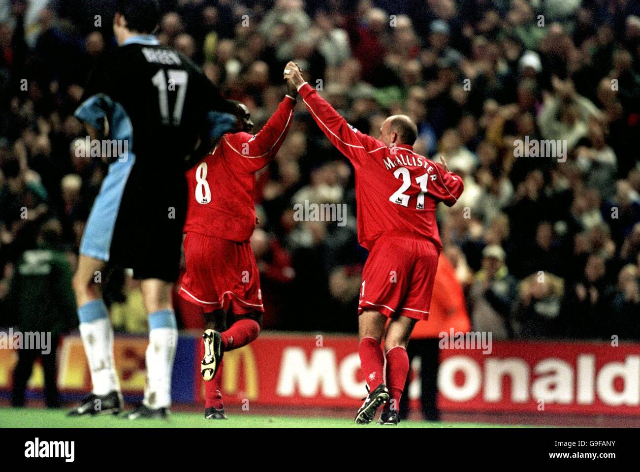 Fußball - FA Carling Premiership - Liverpool gegen Coventry City Stockfoto