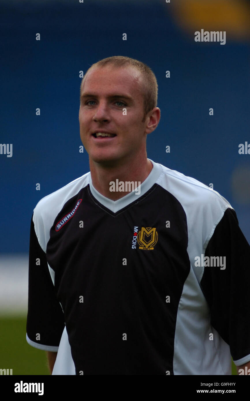 Fußball - Coca-Cola Football League Two - Mansfield Town / MK Dons - Field Mill. Sean O'Hanlon, Mk Dons Stockfoto