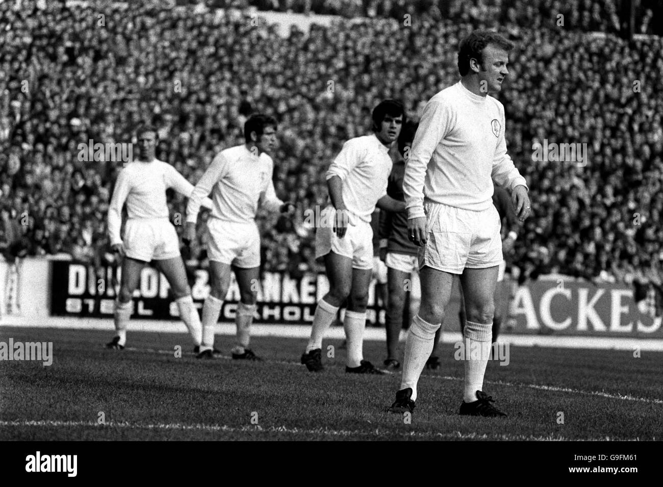 Fußball - Football League Division One - Leeds United gegen Manchester United Stockfoto