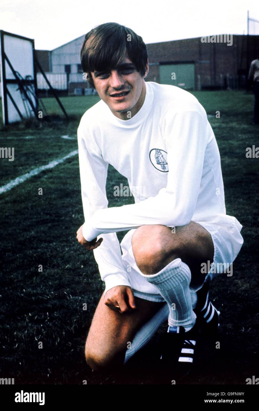 Fußball - Football League Division One - Leeds United Photocall. Allan Clarke, Leeds United Stockfoto