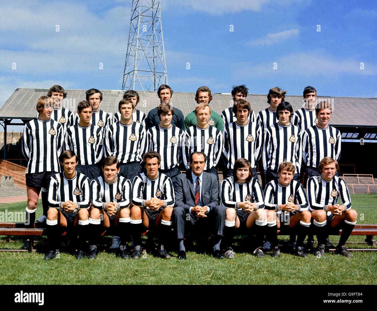 Fußball - Liga Division One - Newcastle United Photocall Stockfoto