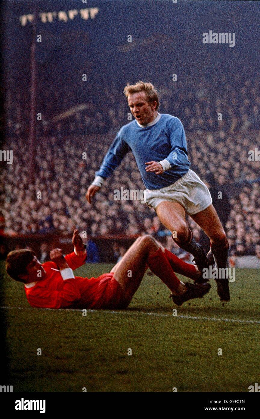 Fußball - Football League Division One - Liverpool gegen Manchester City Stockfoto