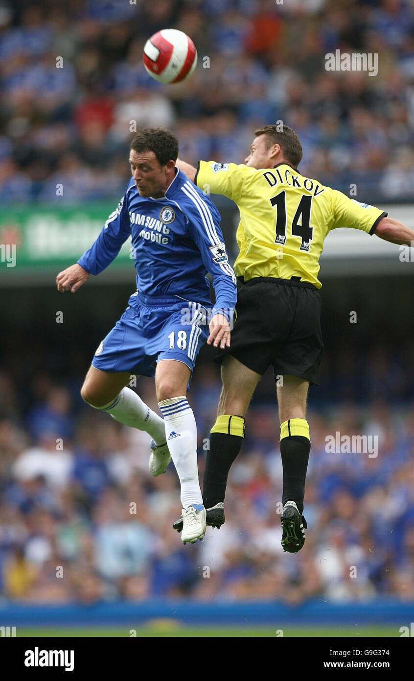 Fußball - FA Barclays Premier League - Chelsea gegen Manchester City - Stamford Bridge Stockfoto