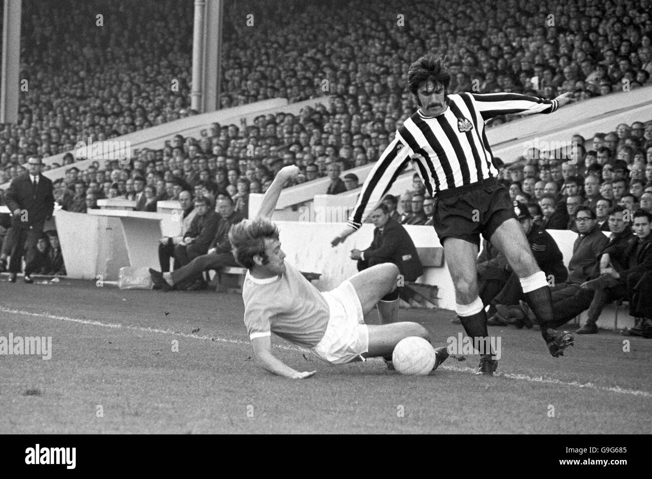 Fußball - Football League Division One - Manchester City gegen Newcastle United Stockfoto