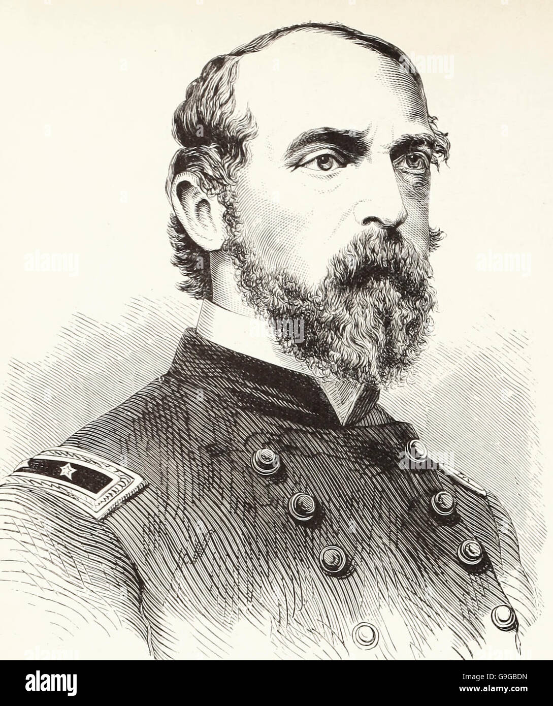 General George G Meade - Unions-Armee USA Bürgerkrieg Stockfoto
