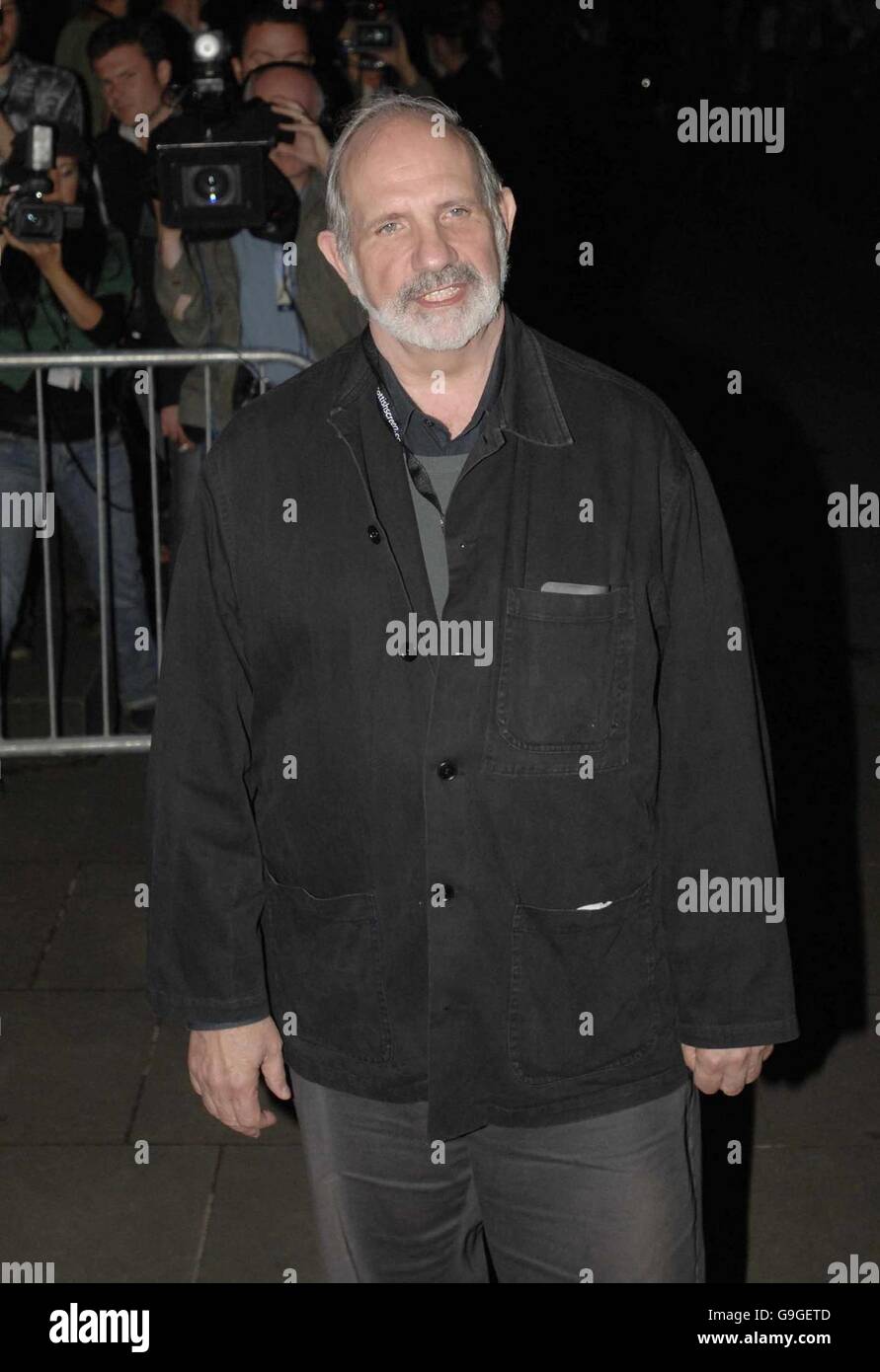 Der amerikanische Regisseur Brian de Palma kommt in die Nationalgalerie, um das 60-jährige Jubiläum des Edinburgh International Film Festival zu feiern. Stockfoto