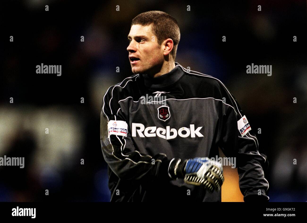 Fußball - AXA FA Cup - Dritte Runde - Bolton Wanderers gegen Yeovil Town. Steve Banks, Torwart von Bolton Wanderers Stockfoto