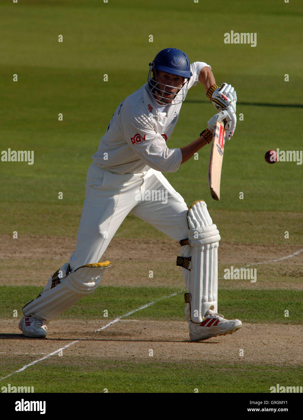 Cricket - Liverpool Victoria County Championship - Division One - Nottinghamshire / Sussex - Trent Bridge. Sussex's Robin Martin-Jenkins Stockfoto