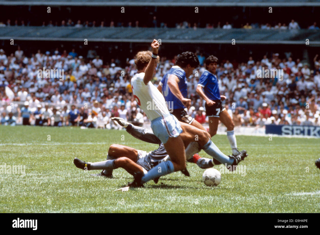 World cup 1986 quarter final Fotos und Bildmaterial in hoher
