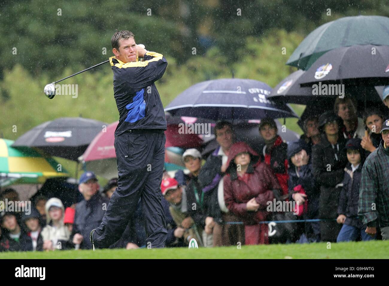 Golf - 36. Rydercup - Tag zwei - K Club Stockfoto