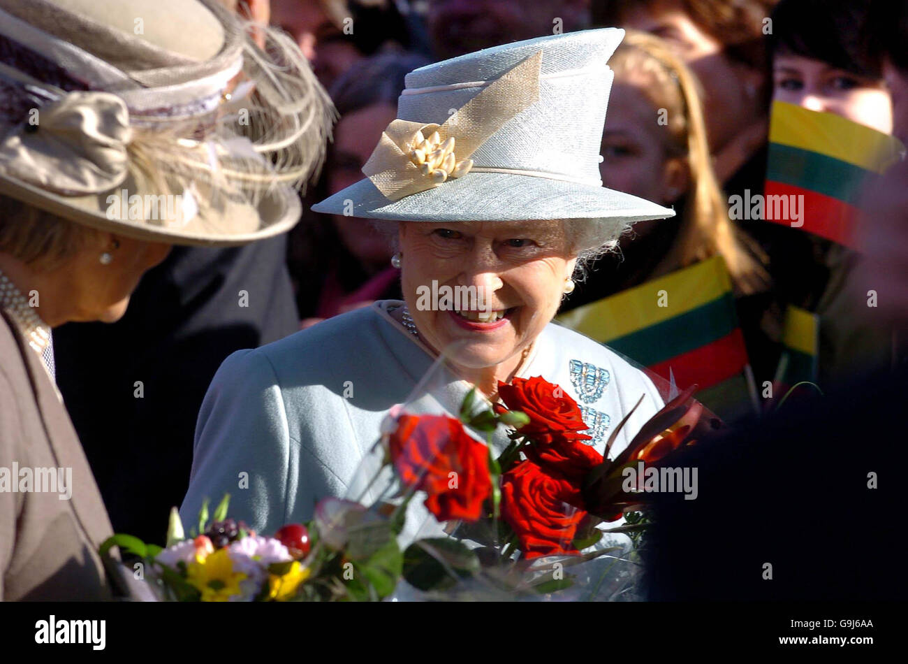 Royalty - Königin Elizabeth II Staatsbesuch in Litauen Stockfoto