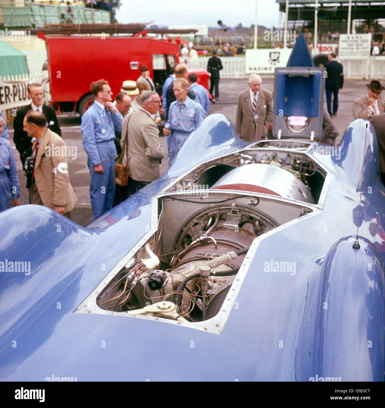 Motorsport - Bluebird Stockfoto