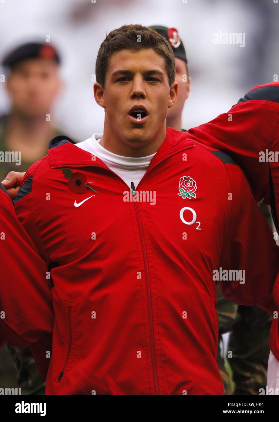Rugby Union - Investec Challenge Autumn Series 2006 - England / Neuseeland - Twickenham. Der englische Debütant Anthony Allen Stockfoto