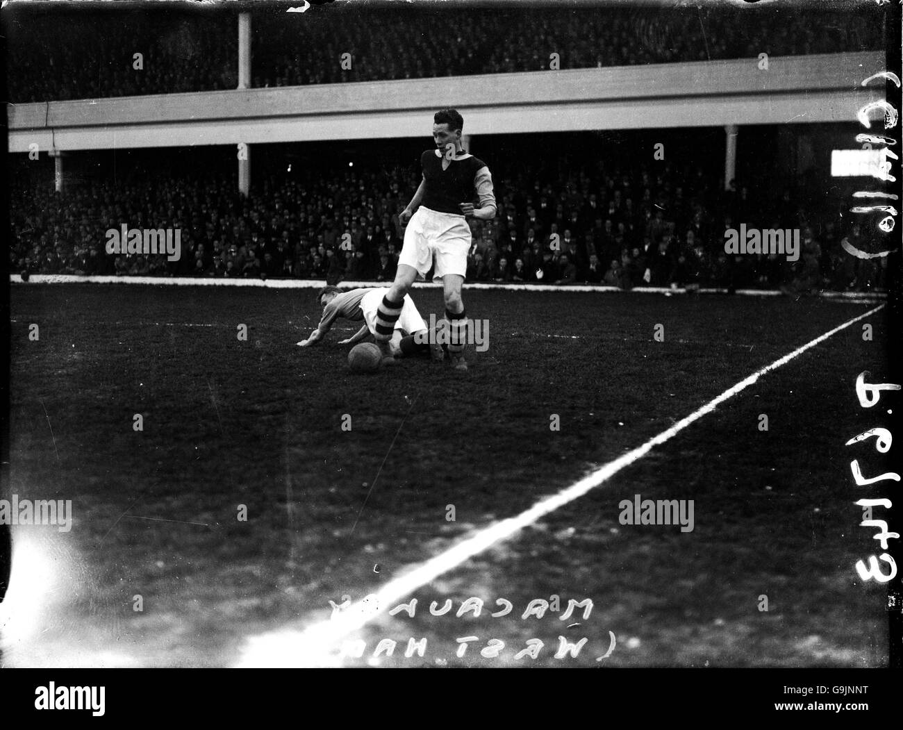 Fußball - Football League Division Two - West Ham United / Nottingham Forest. Archie Macaulay, West Ham United Stockfoto