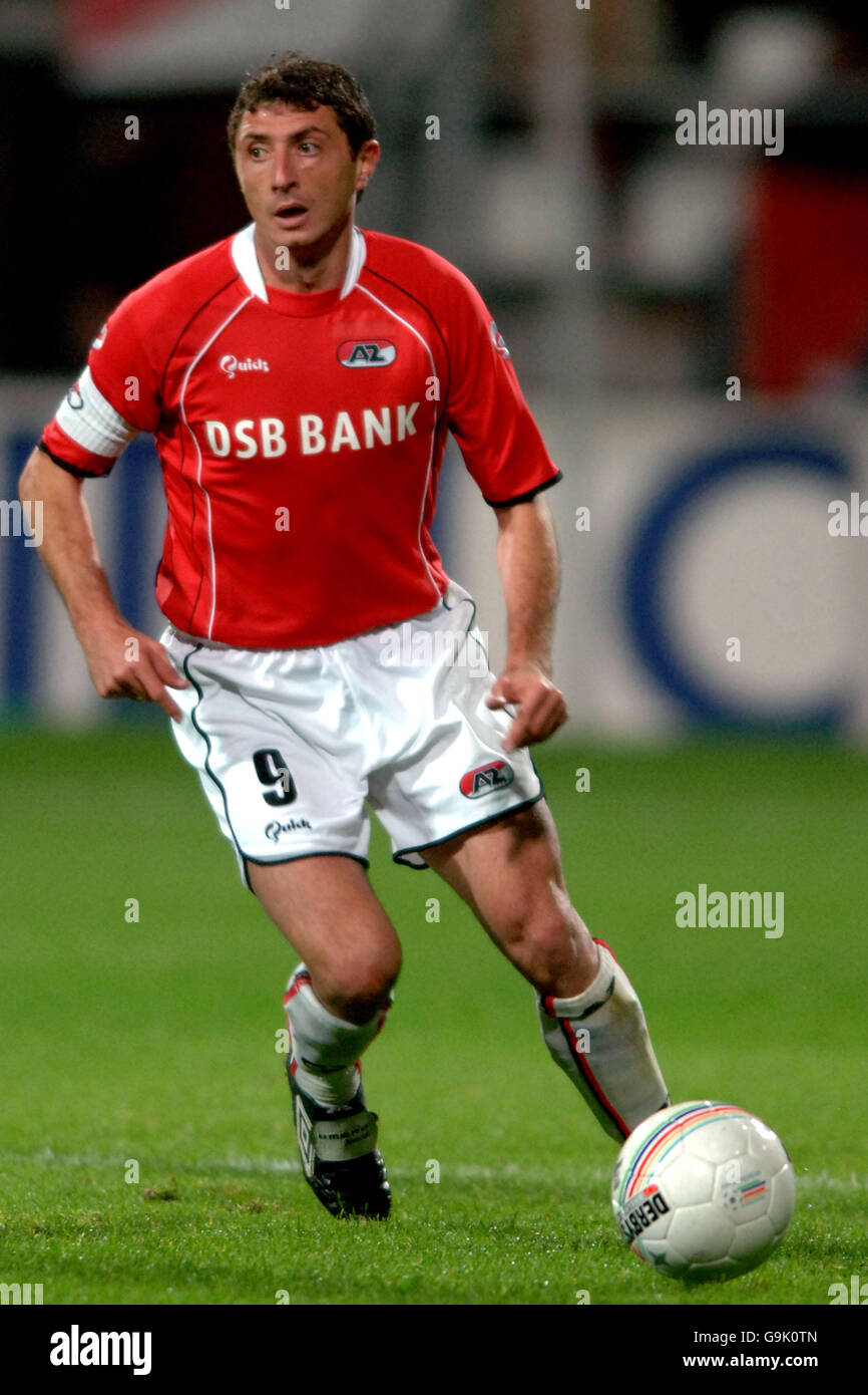 Fußball - UEFA-Cup - Gruppe C - AZ Alkmaar V Braga - DSB Stadion Stockfoto