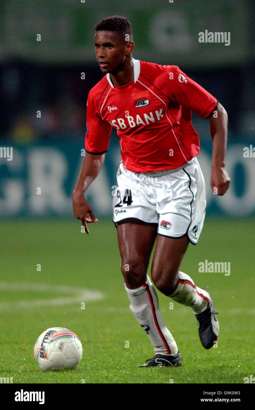 Fußball - UEFA-Cup - Gruppe C - AZ Alkmaar V Braga - DSB Stadion Stockfoto