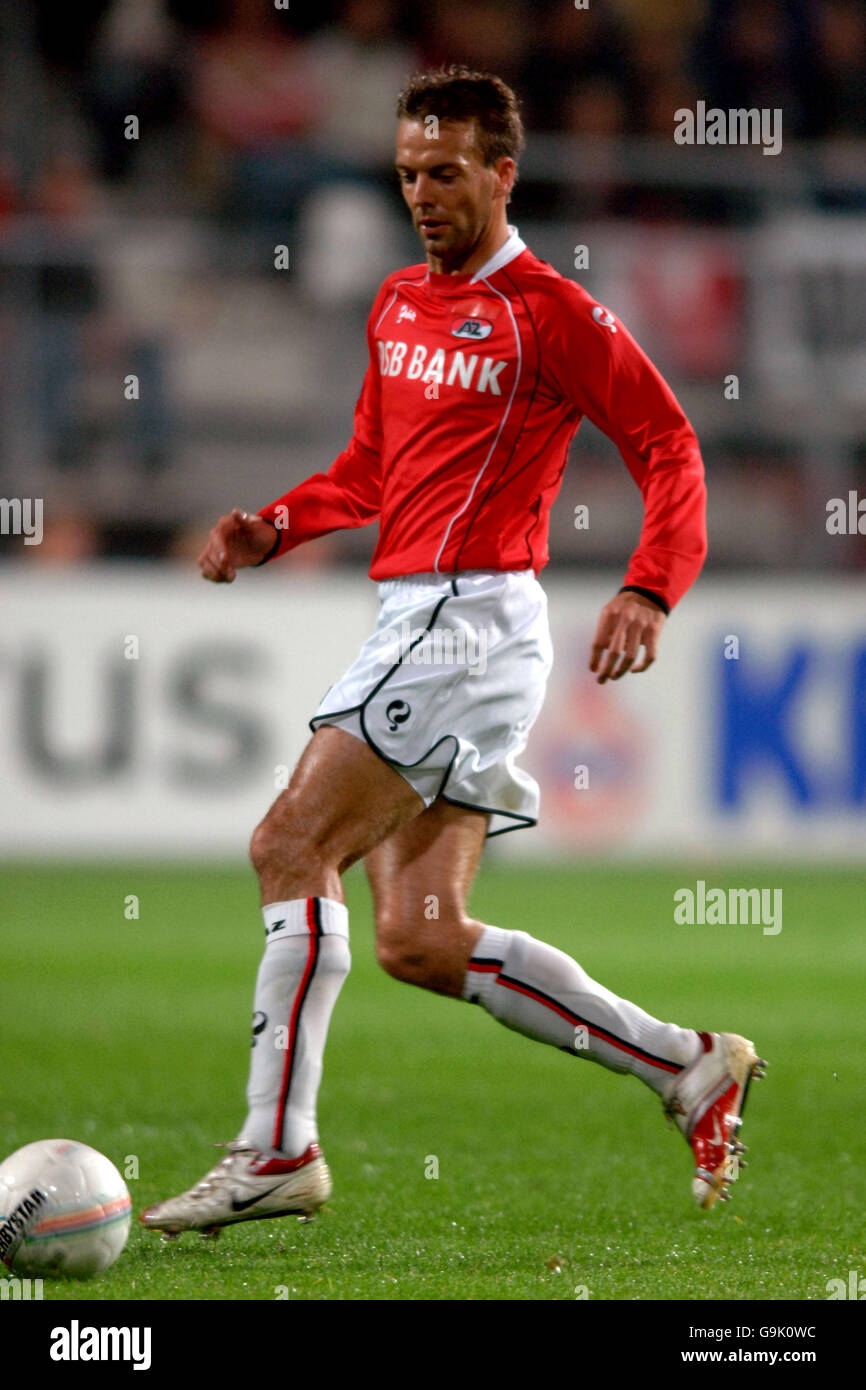 Fußball - UEFA-Cup - Gruppe C - AZ Alkmaar V Braga - DSB Stadion Stockfoto