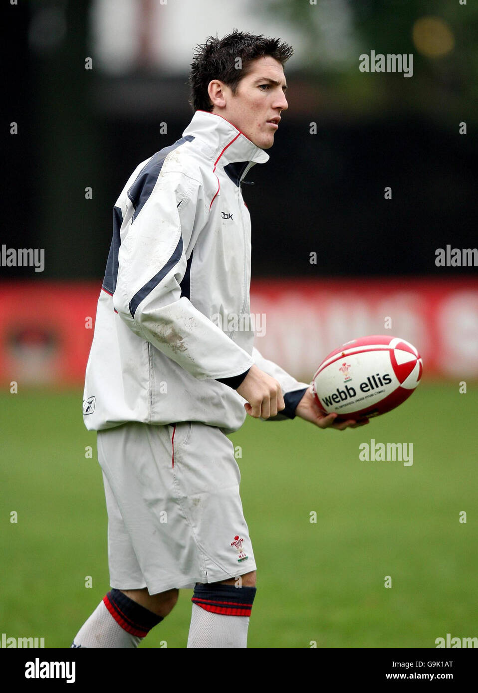 Rugby-Union - Wales Trainingseinheit - Sophia Gardens - Cardiff Stockfoto