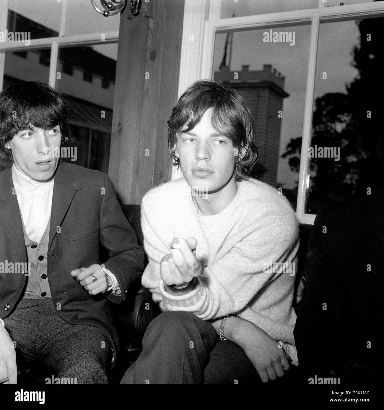 Die Rolling Stones. Mick Jagger, Die Rolling Stones. Stockfoto