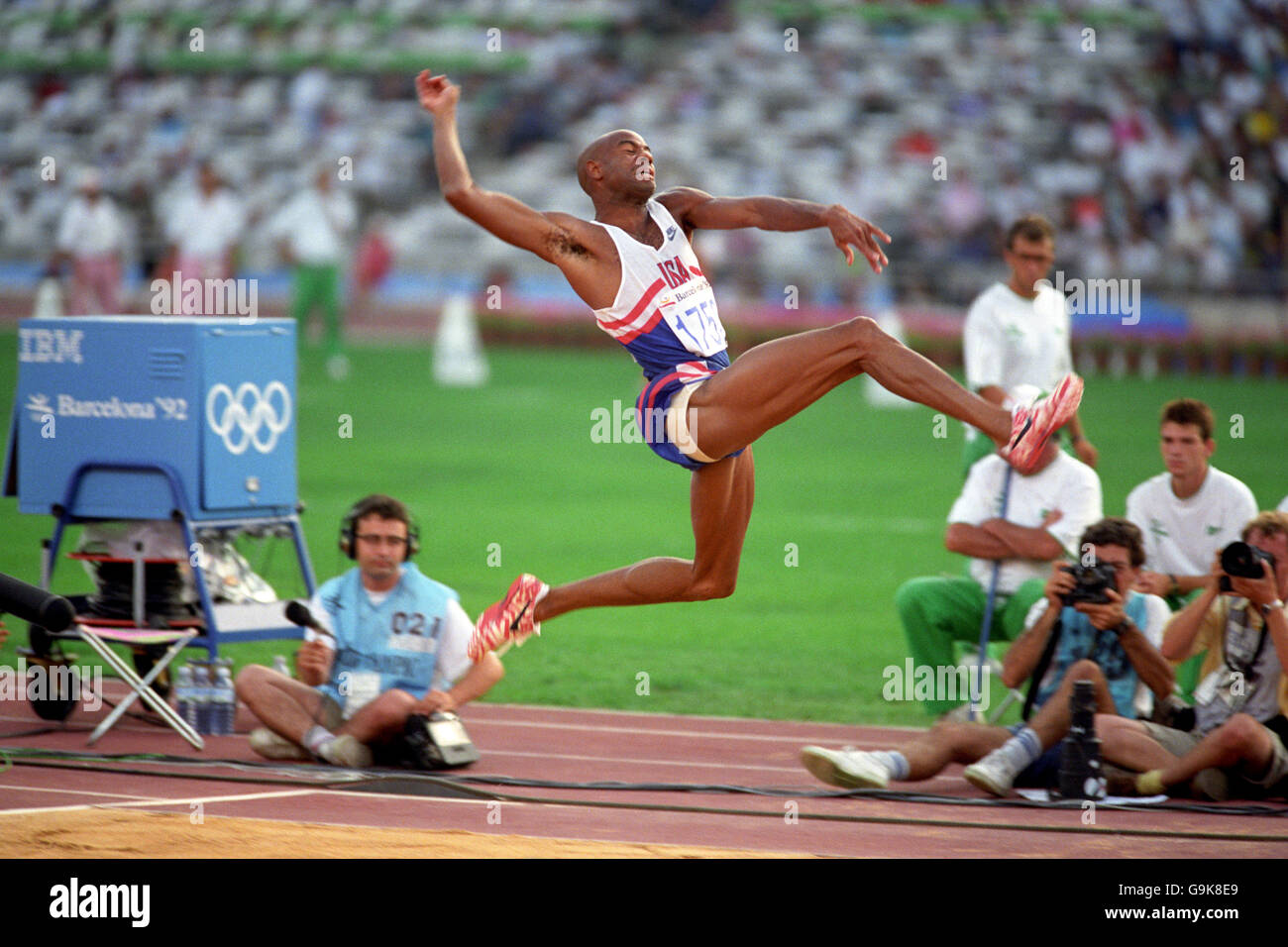 Leichtathletik Olympische Spiele Barcelona 1992 Männer Weitsprung
