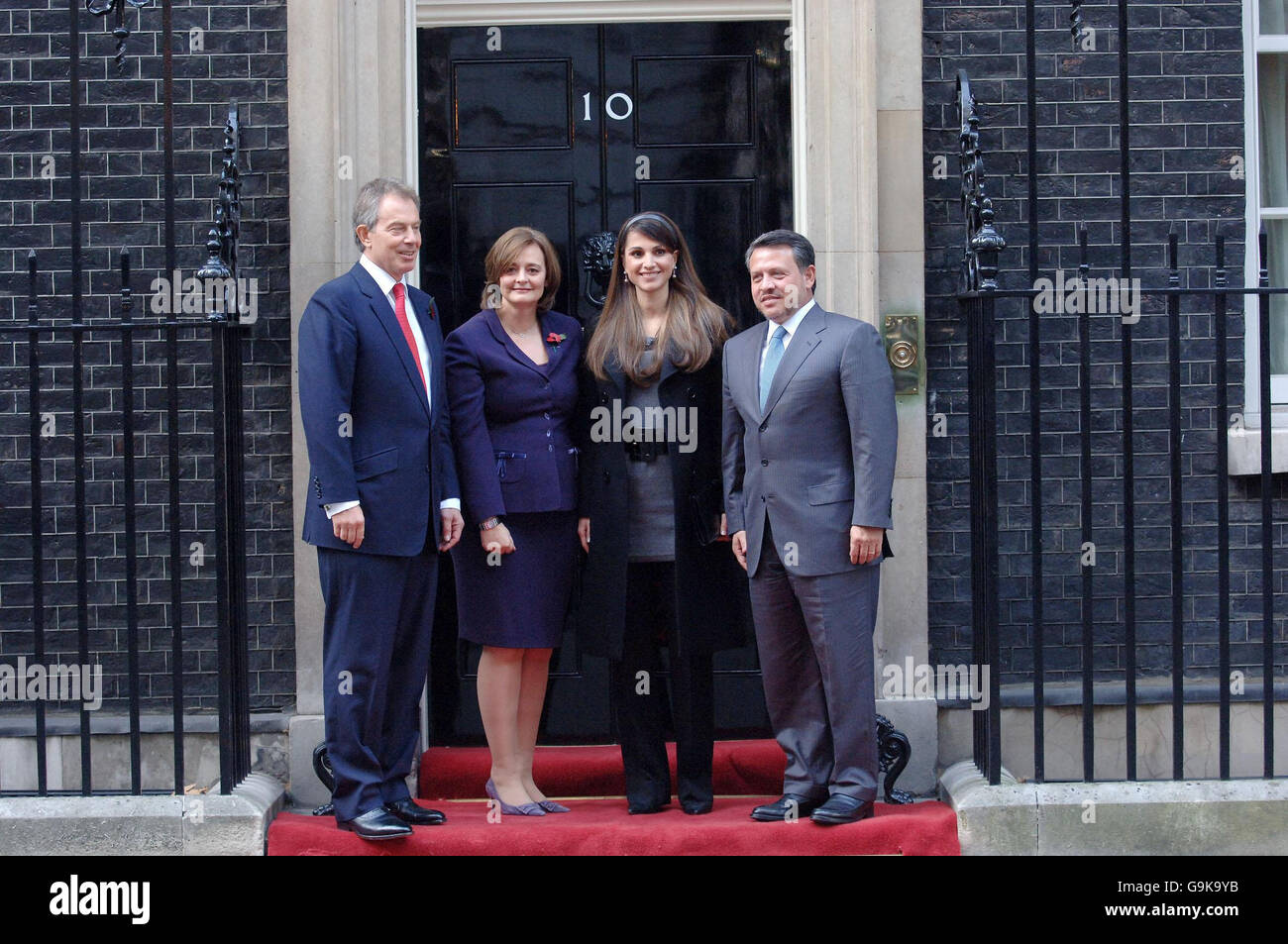 König Abdullah II. Bin Al Hussein besucht London Stockfoto