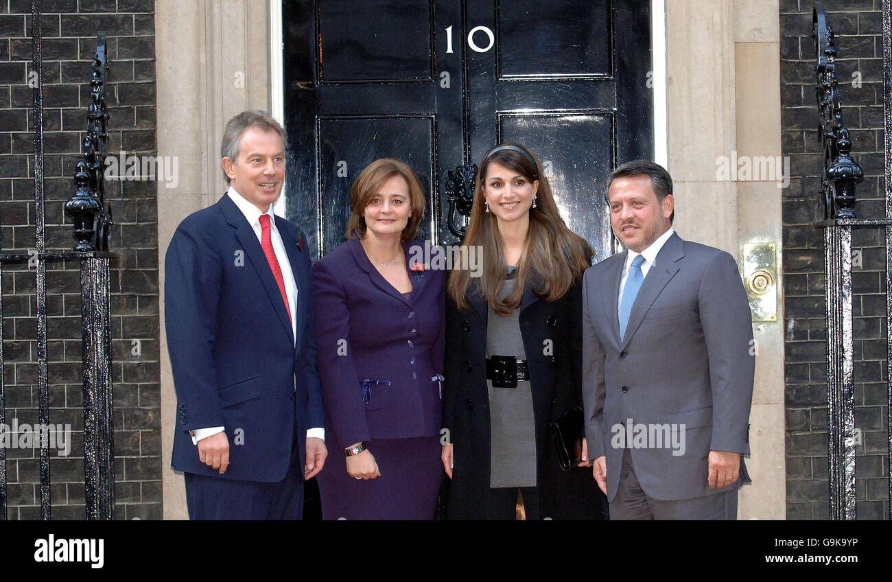 König Abdullah II. Bin Al Hussein besucht London Stockfoto