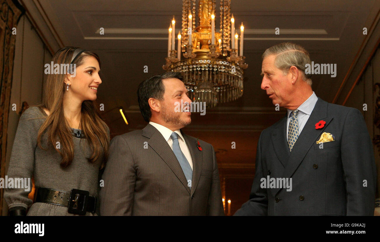 König Abdullah II. Bin Al Hussein besucht London Stockfoto