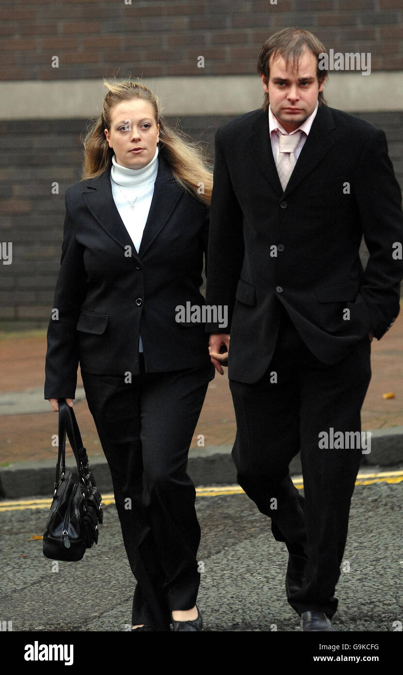 Eltern fanden Aufnahmen des Schülers Affäre mit Lehrer Stockfoto