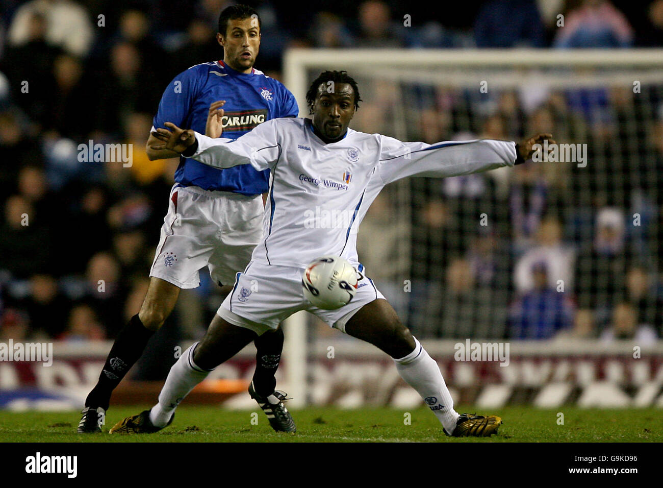 Fußball - CIS-Pokalfinale - Quartal - Rangers V St Johnstone - Ibrox Stockfoto