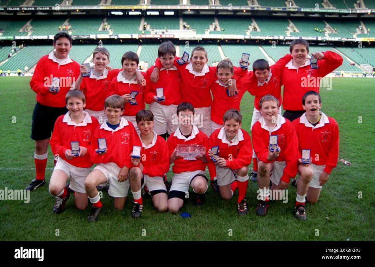 Rugby-Union - Daily Telegraph National unter 12 s Rugby Festival Stockfoto