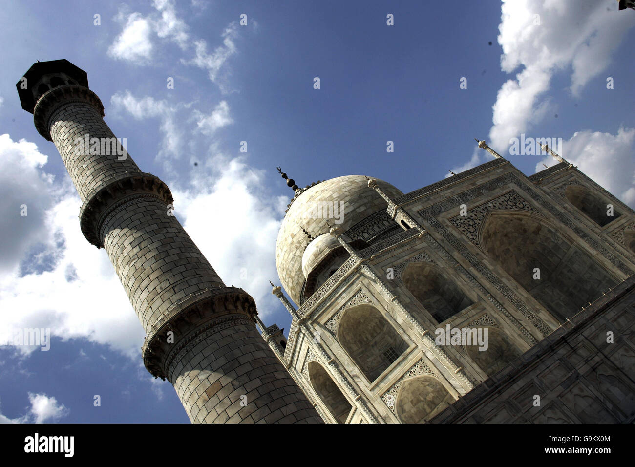 Indische Aktien. Datei Bild des Taj Mahal Indien .. Stockfoto