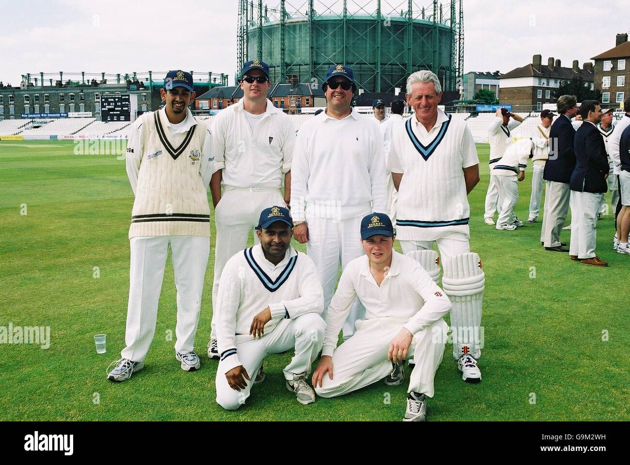 Cricket - Surrey Sponsor 6-a-Side-Tag, das Oval Stockfoto