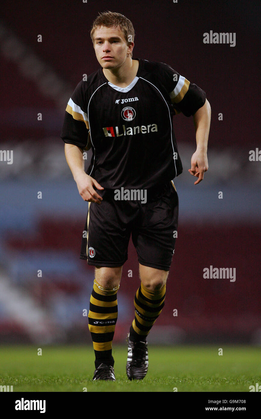 Fußball - den FA Youth Cup - West Ham United gegen Charlton Athletic - Upton Park Stockfoto