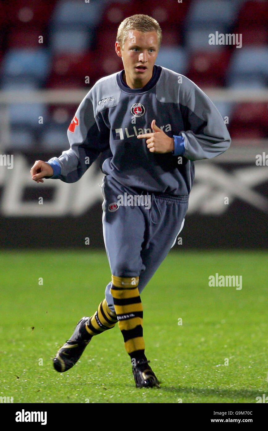 Fußball - den FA Youth Cup - West Ham United gegen Charlton Athletic - Upton Park Stockfoto