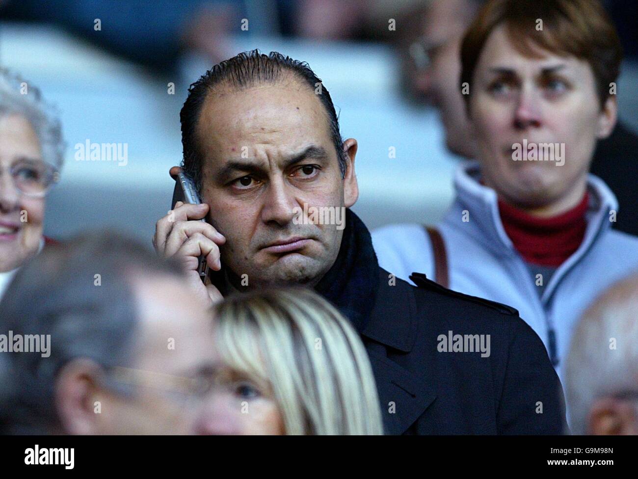 Fußball - FA Barclays Premiership - Liverpool / Fulham - Anfield. Rabih I. Khoury, Senior Vice President - Head of MENA Investments von Dubai International Capital Stockfoto