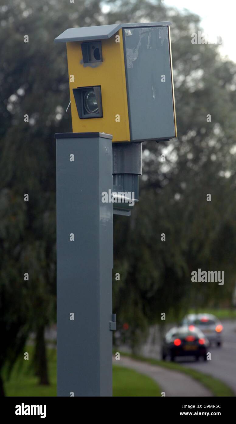 Eine Blitzerkamera in Chelmsford.. Eine Blitzerkamera in Chelmsford. Stockfoto