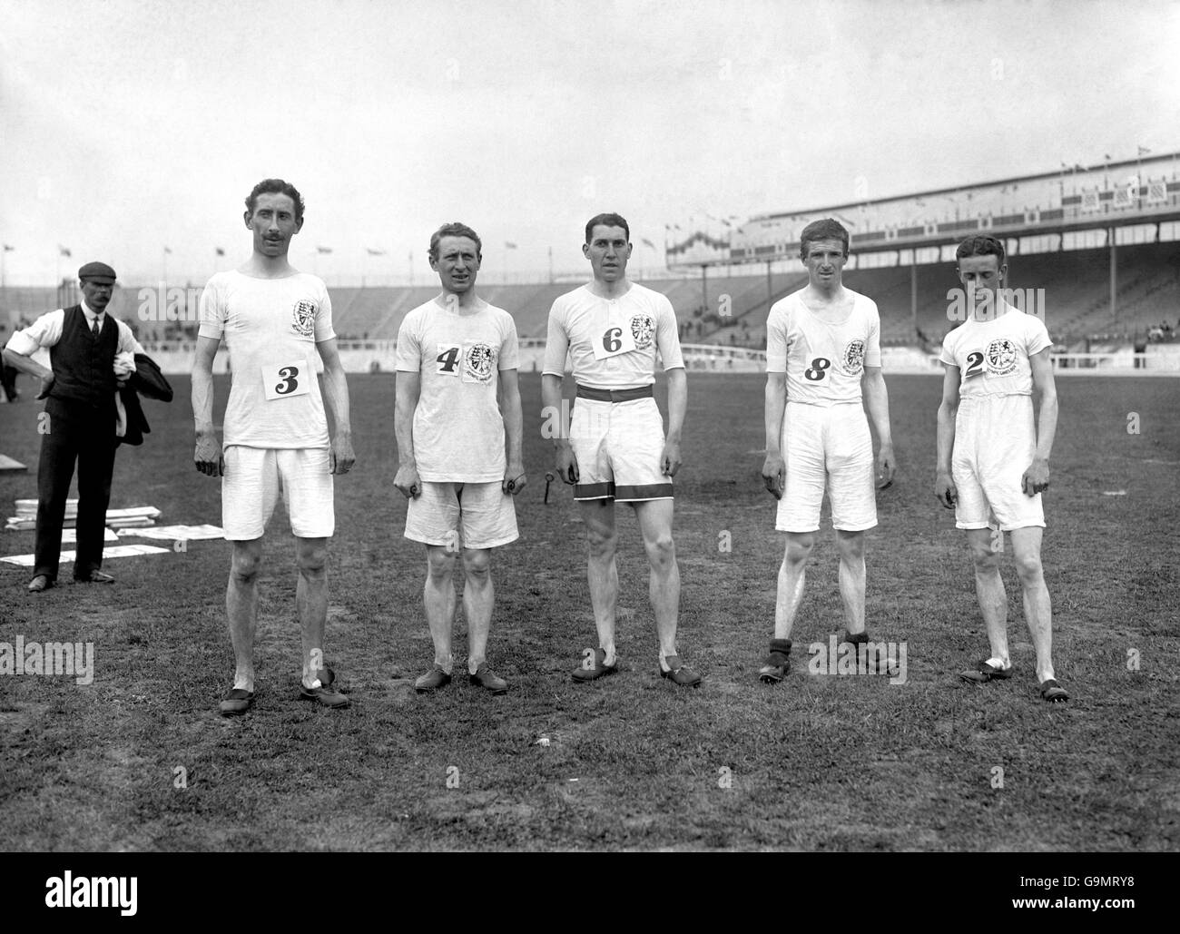 Leichtathletik Olympische Spiele 1908 In London Mannschaftsrennen