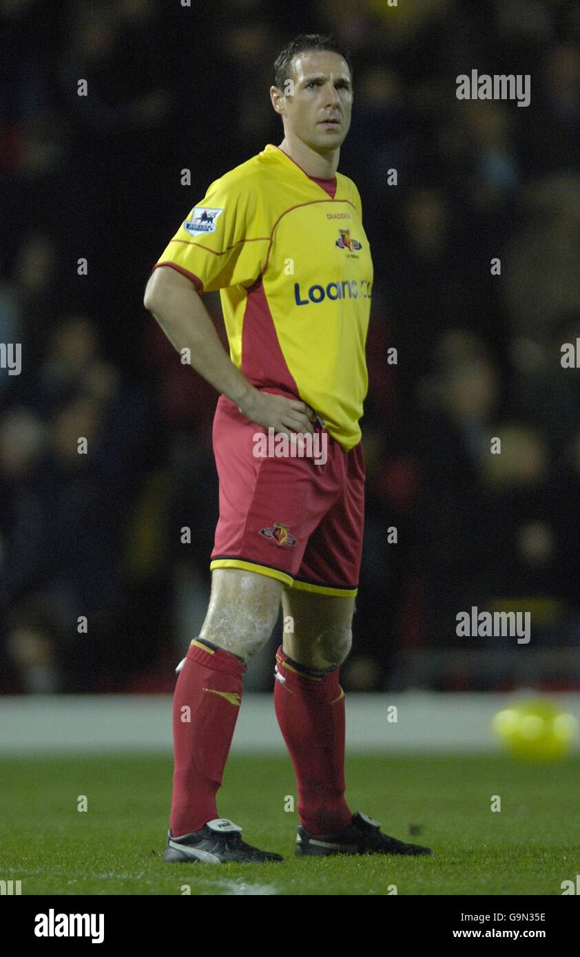 Fußball - FA Barclays Premiership - Watford V Sheffield United - Vicarage Road Stockfoto