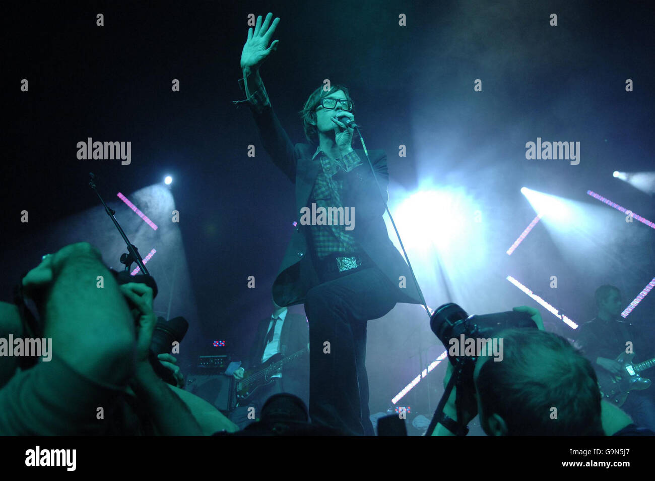 Jarvis Cocker live im Roundhouse - London Stockfoto