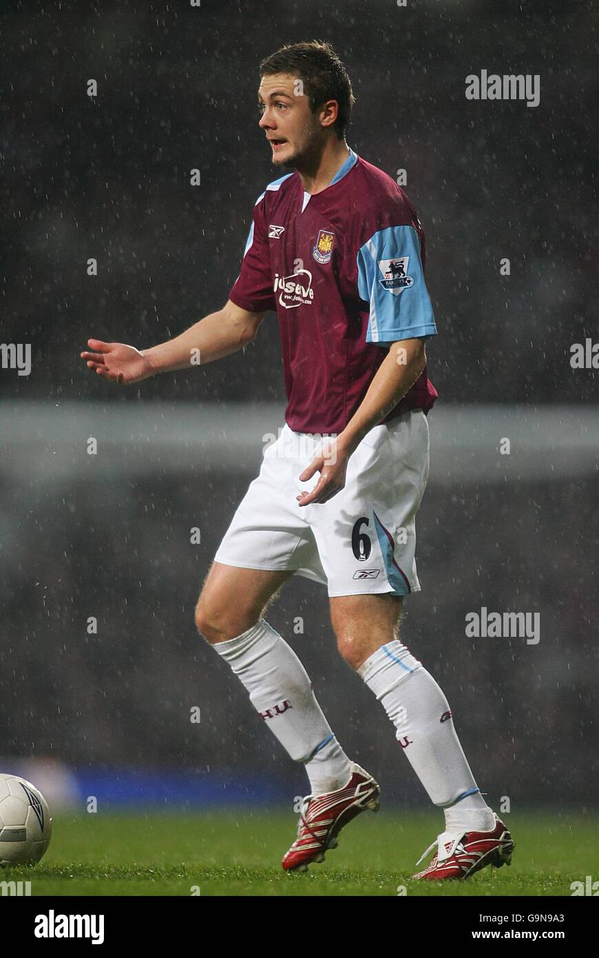 Fußball - FA Cup - Dritte Runde - West Ham United / Brighton & Hove Albion. George McCartney, West Ham United Stockfoto