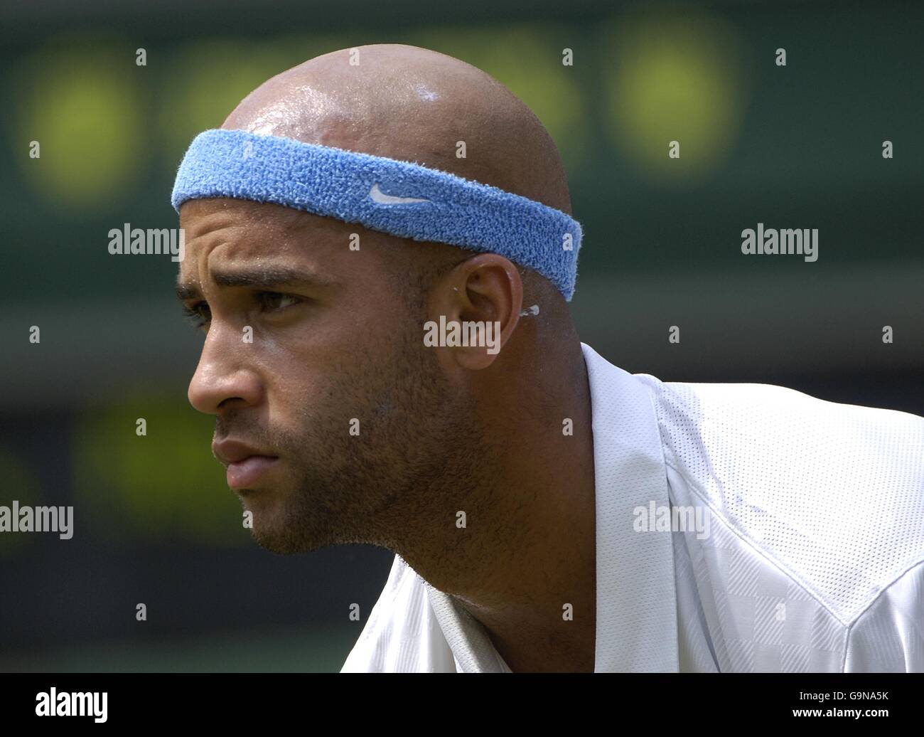 Tennis - Wimbledon Championships 2006 - All England Club. James Blake aus den Vereinigten Staaten von Amerika Stockfoto